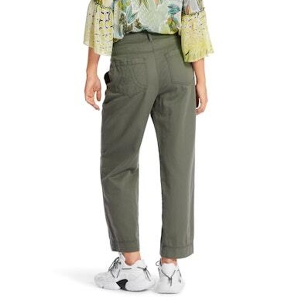 Marc Cain Sports Wukari linen blend pants 2 New - Picture 2 of 7